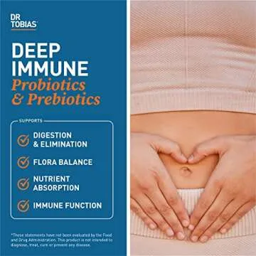 Dr. Tobias Deep Immune Probiotics & Prebiotics - Gut Health Support