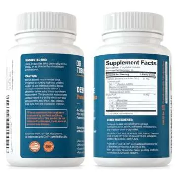 Dr. Tobias Deep Immune Probiotics & Prebiotics - Gut Health Support