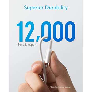 Anker Powerline II Lightning Cable for Fast Charging