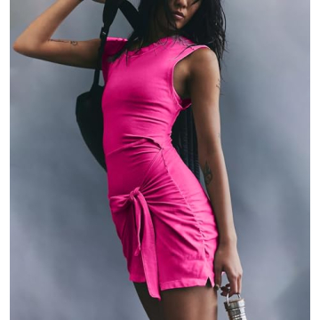 UATKIMI Women's Stylish Workout Romper with Zipper Pocket