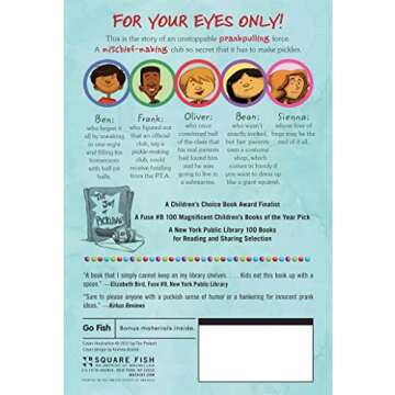 Pickle: The (Formerly) Anonymous Prank Club of Fountain Point Middle School - Hilarious Middle Schoo...