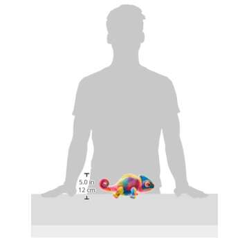 Wild Republic Chameleon Plush, Stuffed Animal, Plush Toy, Gifts for Kids, Cuddlekins 8 Inches , Yellow