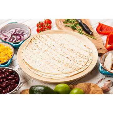 HIC Kitchen Tortilla Press, Forms 6-Inch Tortillas
