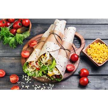 HIC Kitchen Tortilla Press, Forms 6-Inch Tortillas