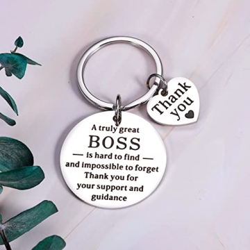 Unique Appreciation Keychain Gifts - Perfect for Bosses