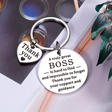 Unique Appreciation Keychain Gifts - Perfect for Bosses