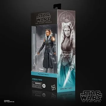 Ahsoka Tano Action Figure, 6-Inch Black Series Collectible