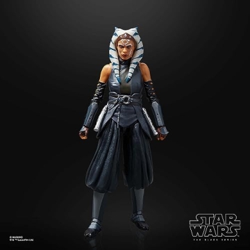Ahsoka Tano Action Figure, 6-Inch Black Series Collectible
