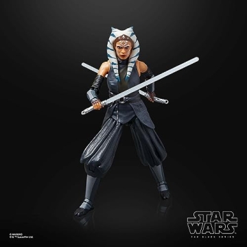 Ahsoka Tano Action Figure, 6-Inch Black Series Collectible