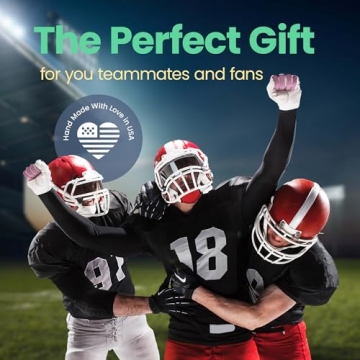 Sportybella Football Bracelet - Unisex Paracord Accessory