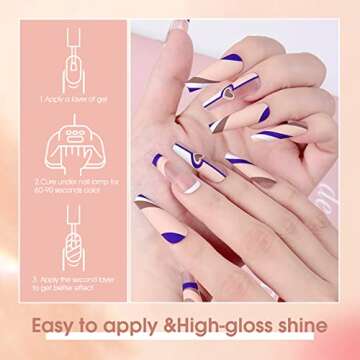 VENALISA Gel Nail Polish Set - 12 Pcs 7.5ml Nude Light Pink All Seasons Skin Tones Neutral Pink Brown Gel Polish Kit, Soak Off UV LED Gel Polish Set Nail Art Salon Manicure DIY Gifts