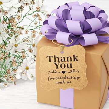 SallyFashion 150 PCS Thank You Tags for Every Occasion