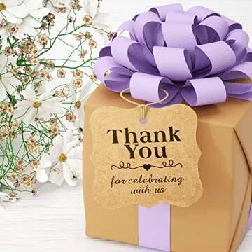 SallyFashion 150 PCS Thank You Tags for Every Occasion