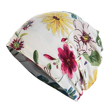 JarseHera Women's Slouchy Beanie - Cute Cotton Cap for Chemo Support and Fashion