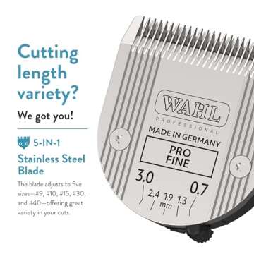 WAHL Professional 5-in-1 Adjustable Clipper Blade