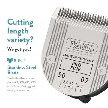 WAHL Professional 5-in-1 Adjustable Clipper Blade