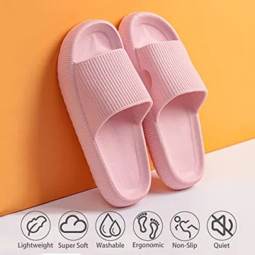 Rosyclo Cloud Slippers - Ultimate Comfort for Home and Shower