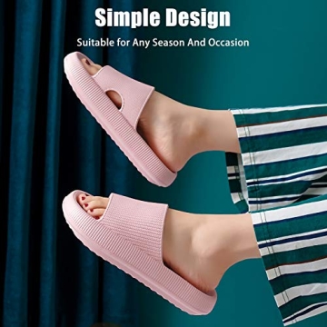 Rosyclo Cloud Slippers - Ultimate Comfort for Home and Shower