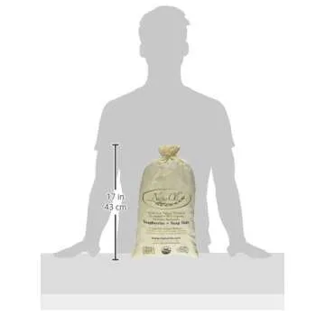 NaturOli Soap Nuts/Soap Berries - 4-Lbs organic (960 loads) + 18X Travel Bottle! Select Seedless - 4 Wash Bags, 8-pg info, Tote Bag. Organic Laundry Soap