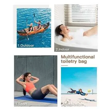 Telena Clear Travel Essentials Toiletry Bags - TSA Approved 2PCS Multifunctional Cosmetic Makeup Packs,Quart Size Carry On Accessories,Luggage Organizer For Women & Men,PVC Material,Pink