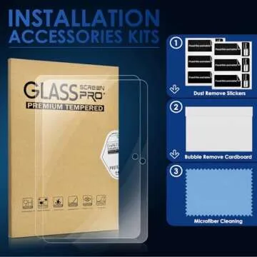 【2-PACK】DETUOSI Screen Protector for Amazon Kindle All-New Fire 7 / Fire 7 Kids (12th Generation, 2022) 7.0-inch, Ultra-Clear/Case-Friendly/Touch Sensitive/Bubble Free/Anti-Scratch Tempered Glass Mica