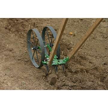 Hoss Double Wheel Hoe | Cultivate, Weed, Plow and Maintain Your Garden!