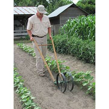 Hoss Double Wheel Hoe | Cultivate, Weed, Plow and Maintain Your Garden!