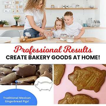 Foose 5-Inch Marranitos Pig Cookie Cutter for Fun Baking