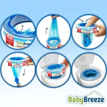 Affordable BabyBreeze Diaper Pail Refills for Odor Control