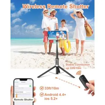 67-inch Selfie Stick Tripod Combo for Instant Memories