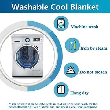 KPBLIS Cooling Thin Bamboo Blankets for Hot Sleepers, Extra Cool Throw Lightweight Summer Blankets for Hot Flashes Big Queen Size (79x91 inches, Light Grey)