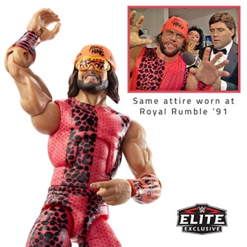 WWE Elite Randy Savage Action Figure for Fans and Collectors