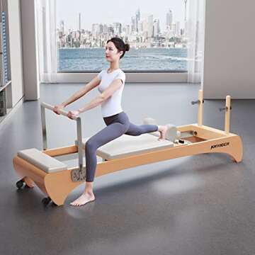 JOYRIDER Pilates Reformer Machine for Home Workouts
