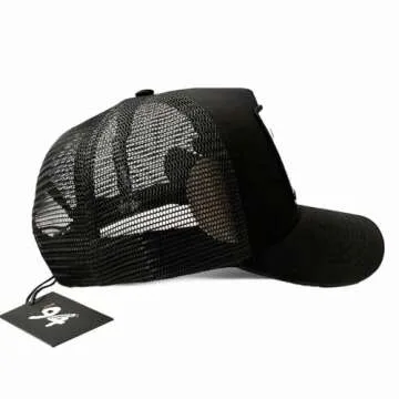 Summer Of "94 - Season 1 - Premium Unisex Adjustable Snapback Mesh Trucker Hat (US, Alpha, One Size, Medusa - Stone Cold)