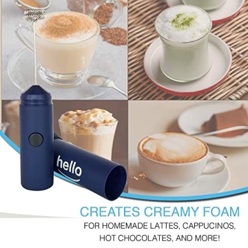 MATCHA DNA HELLO Milk Frother for Lattes and Coffee