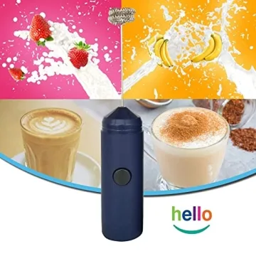 MATCHA DNA HELLO Milk Frother for Lattes and Coffee