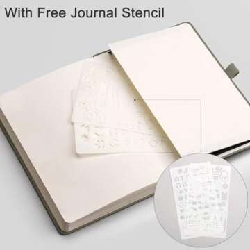 EMSHOI Dotted Notebook - Perfect for Journaling and Notes