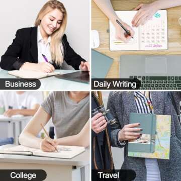 EMSHOI Dotted Notebook - Perfect for Journaling and Notes