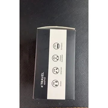 JOOMFEEN Universal Travel Adapter Dual USB Worldwide Charging