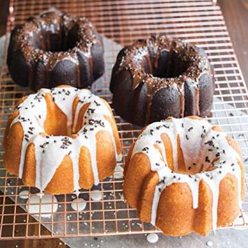 Nordic Ware Formed Bundt Pan for Perfect Mini Cakes