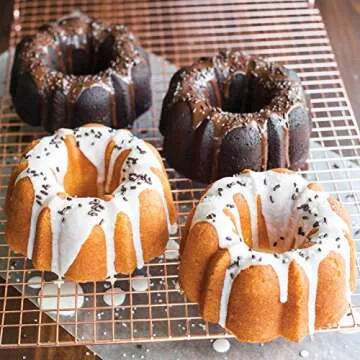 Nordic Ware Formed Bundt Pan for Perfect Mini Cakes