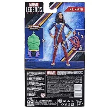Ms. Marvel Action Figure | Marvel Legends Collectible Toy
