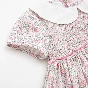 Stylish Simplee Baby Girls Floral Summer Dress for Comfort