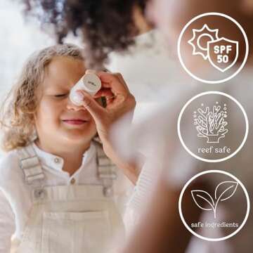 Roe Wellness- Kids Sunscreen Stick Face Stick Sunscreen (SPF 50 Roll-on Stick)