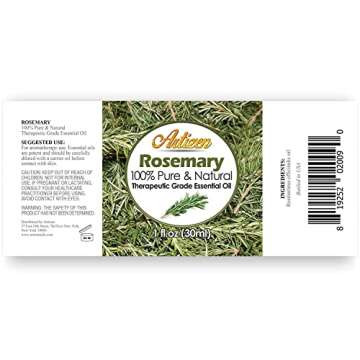 Artizen 30ml Oils - Rosemary Essential Oil - 1 Fluid Ounce