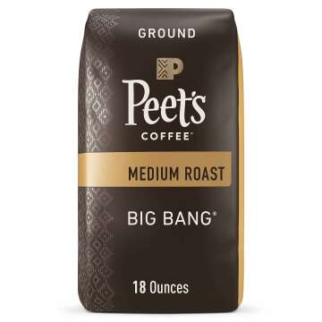 Peet's Big Bang Medium Roast Ground Coffee 18oz