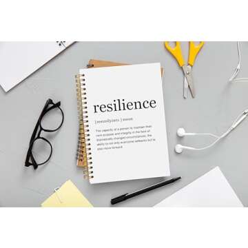 Ecezatik Inspirational Notebook for Resilience and Creativity