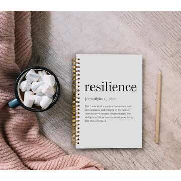 Inspirational Spiral Notebook for Notetaking and Creativity