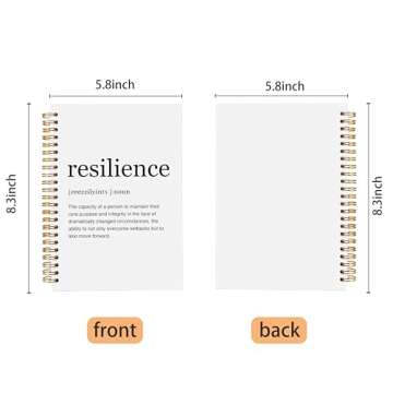 Inspirational Spiral Notebook for Notetaking and Creativity