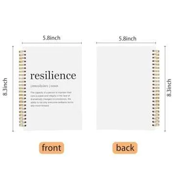 Inspirational Spiral Notebook for Notetaking and Creativity